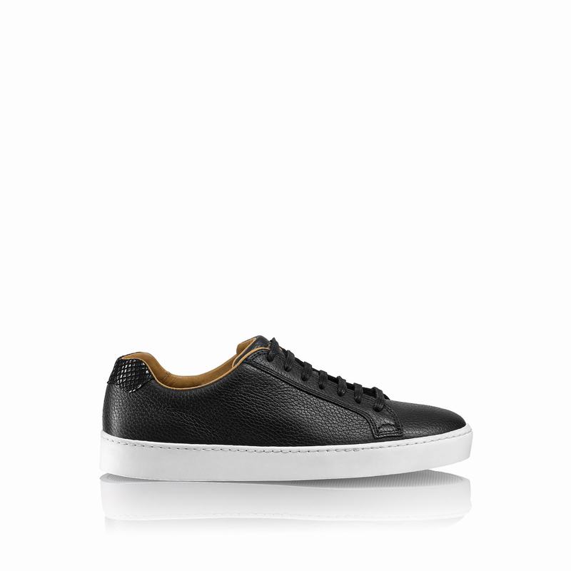 Trampki Niska Russell And Bromley Park Run Damskie Czarne | DGD9269JF