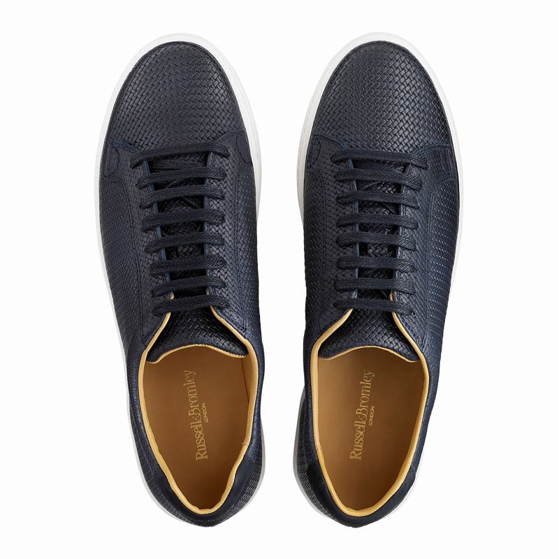 Trampki Niska Russell And Bromley Park Run Męskie Niebieskie | GWM1456CE