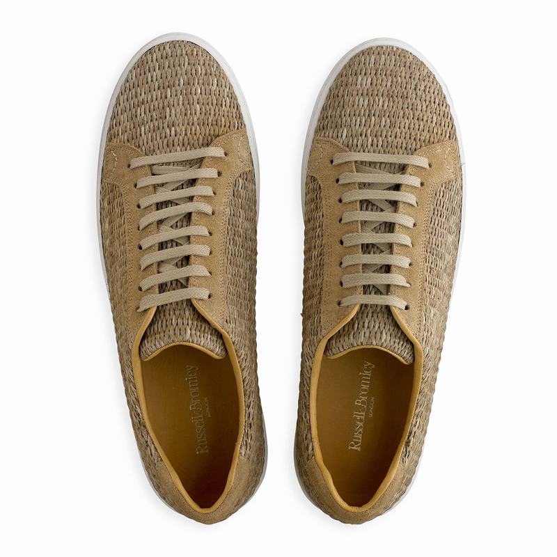 Trampki Niska Russell And Bromley Park Run Męskie Brązowe | PTP9574KJ