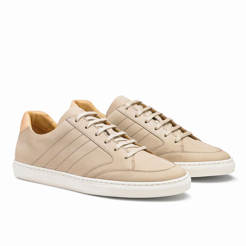 Trampki Niska Russell And Bromley Retrospect Męskie Khaki | YZC6969HI