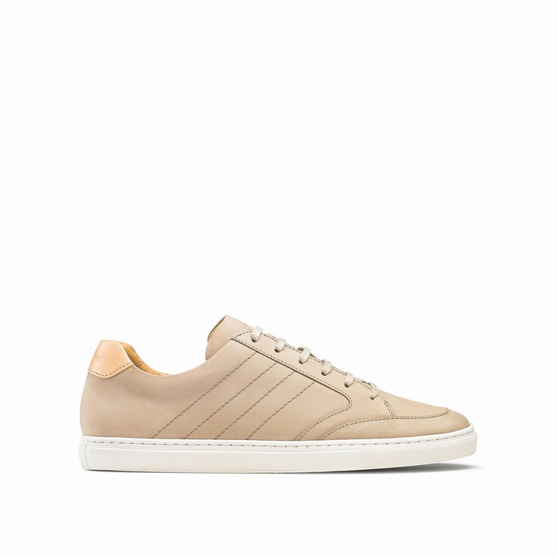 Trampki Niska Russell And Bromley Retrospect Męskie Khaki | YZC6969HI