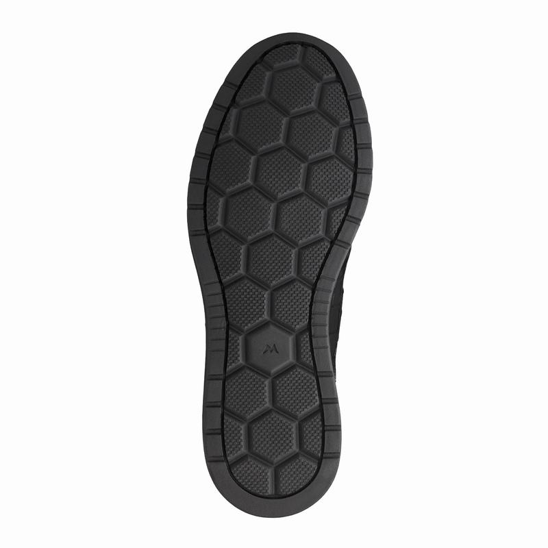 Trampki Niska Russell And Bromley Run Time Męskie Czarne | HBT1862GC