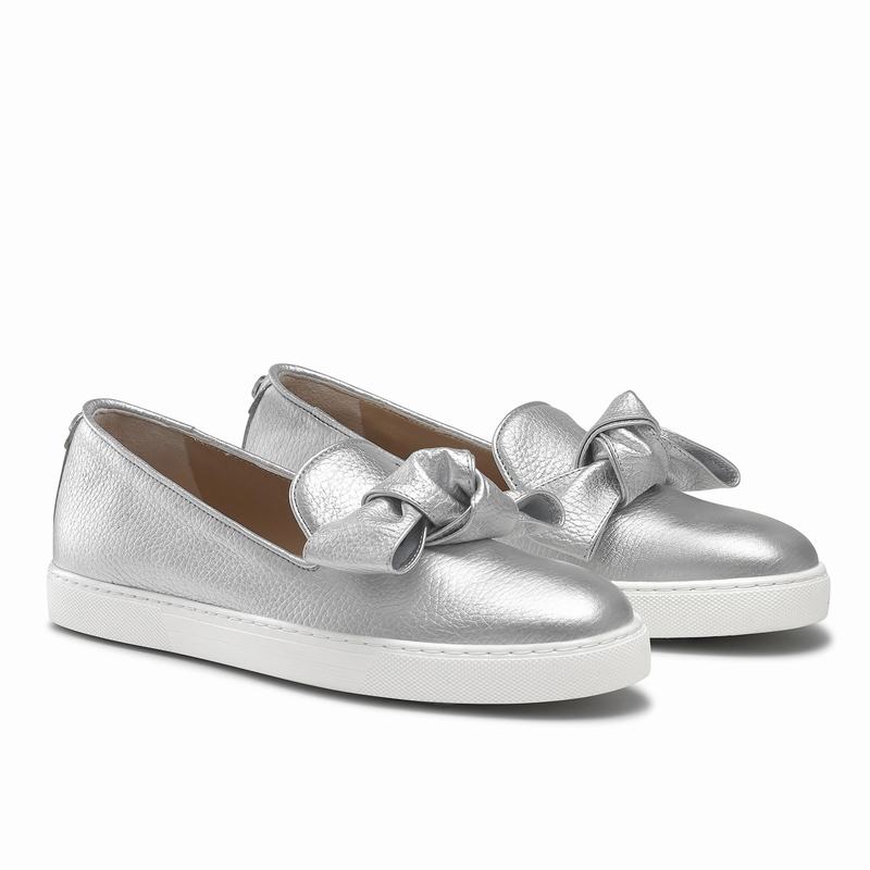 Trampki Slip On Russell And Bromley Casablanca Damskie Metallic | VSN1967KI