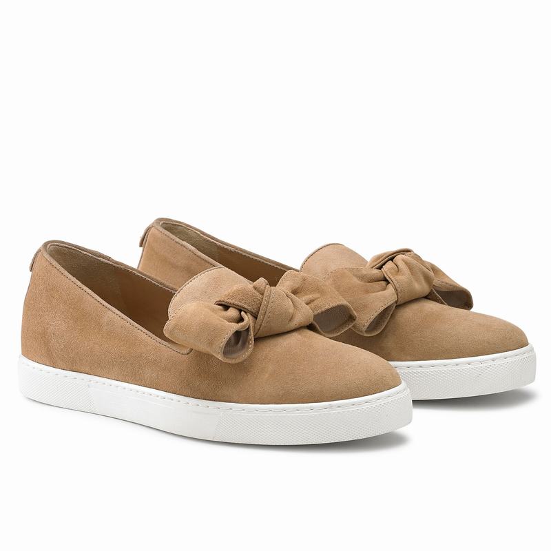 Trampki Slip On Russell And Bromley Casablanca Damskie Brązowe | WJX972AC