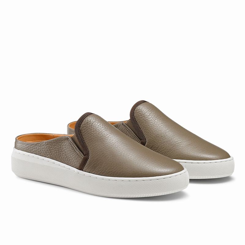 Trampki Slip On Russell And Bromley Clearcut Damskie Brązowe | HUT8127CP