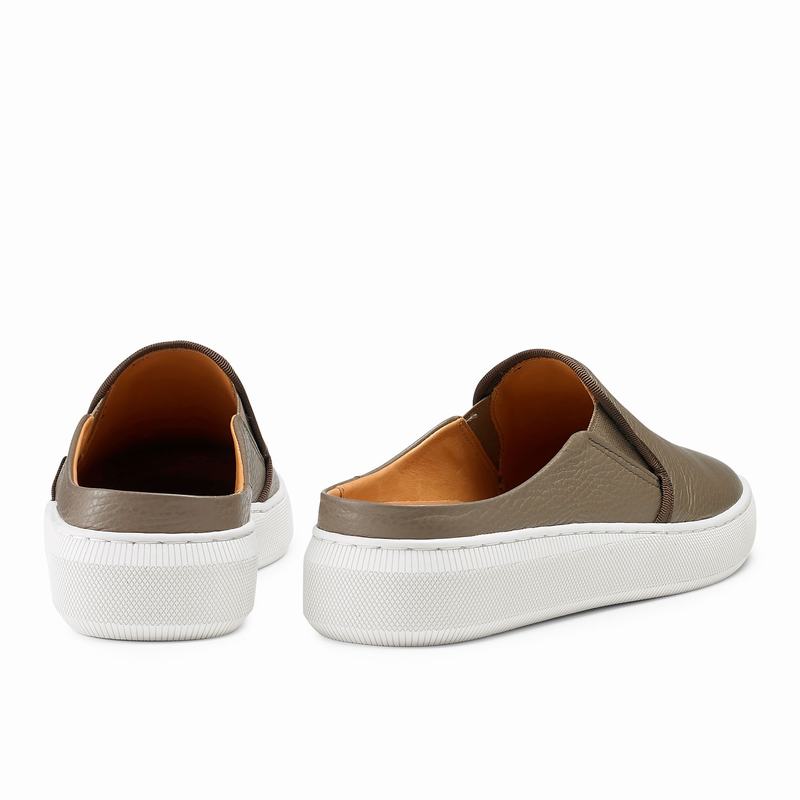 Trampki Slip On Russell And Bromley Clearcut Damskie Brązowe | HUT8127CP