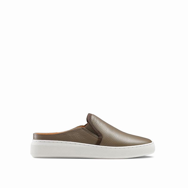 Trampki Slip On Russell And Bromley Clearcut Damskie Brązowe | HUT8127CP