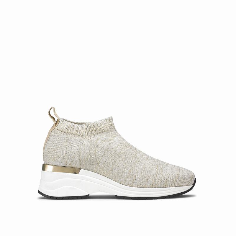 Trampki Slip On Russell And Bromley Fly By Damskie Metallic | AQK3820RE