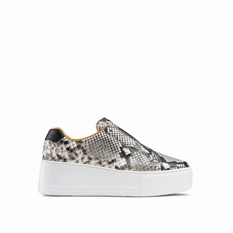 Trampki na Platformie Russell And Bromley Park Up Damskie Kolorowe | CTU368FQ