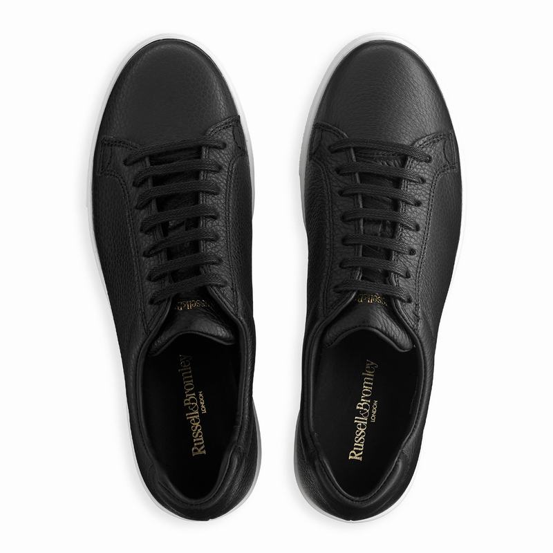 Trampki na Platformie Russell And Bromley Park Life Damskie Czarne | GDO20100HG