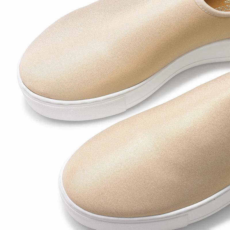 Trampki na Platformie Russell And Bromley Park Flex Damskie Metallic | VNY6866WM
