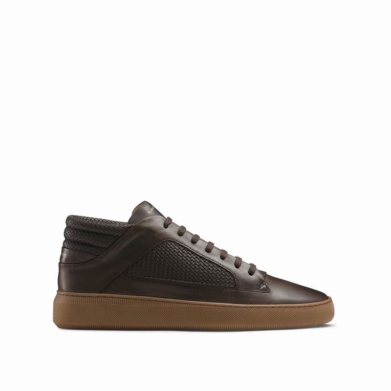 Trampki Środek Russell And Bromley Milestone Męskie Brązowe | VOS951NA