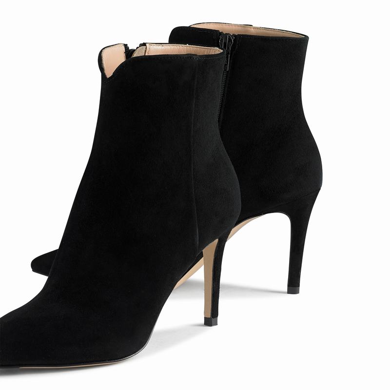 Trzewiki Russell And Bromley 85bootie Damskie Czarne | HDS4621FA