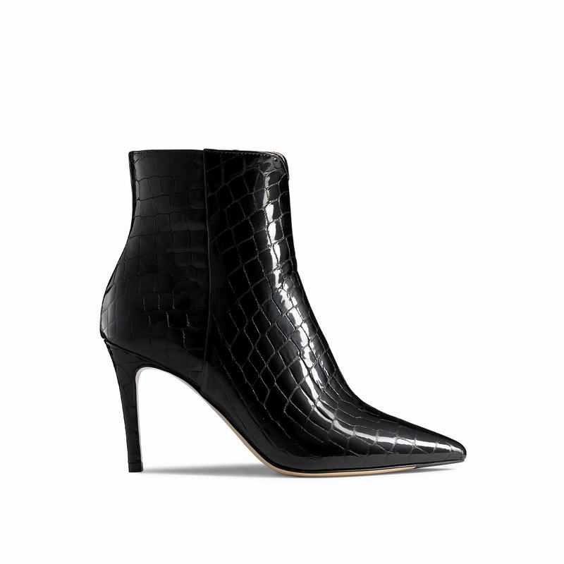 Trzewiki Russell And Bromley 85bootie Damskie Czarne | IBW446YF