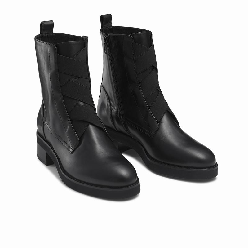 Trzewiki Russell And Bromley Anatomy Damskie Czarne | NTO5343FL