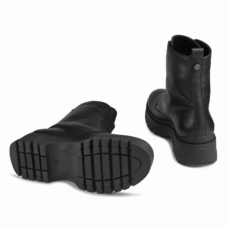 Trzewiki Russell And Bromley Apres Damskie Czarne | BDL9237OU