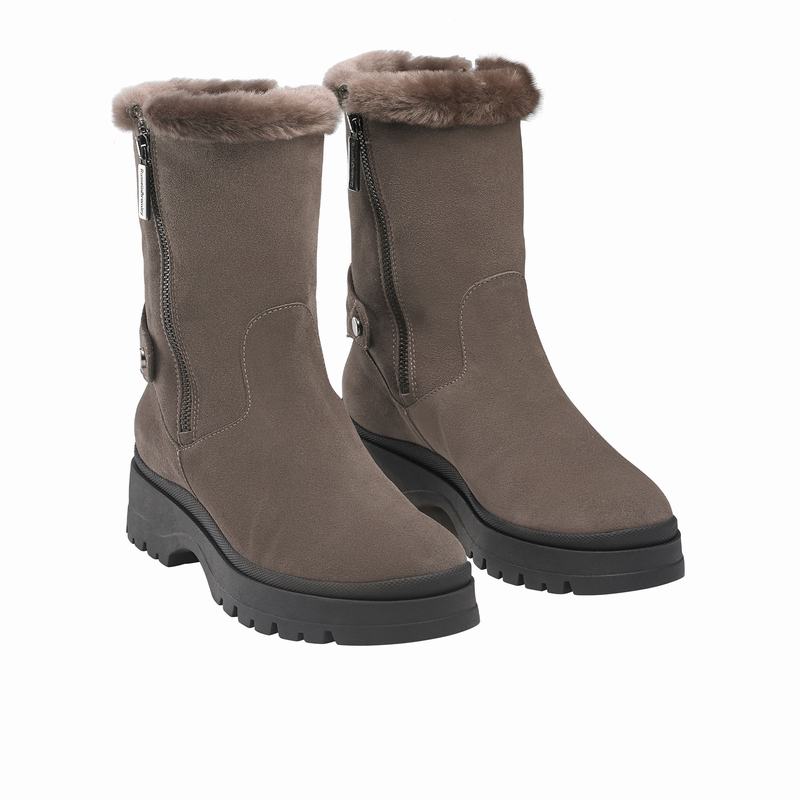 Trzewiki Russell And Bromley Arctic Damskie Brązowe | TCE7468XL