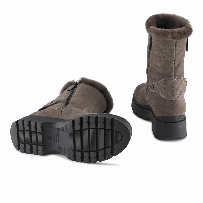Trzewiki Russell And Bromley Arctic Damskie Brązowe | TCE7468XL