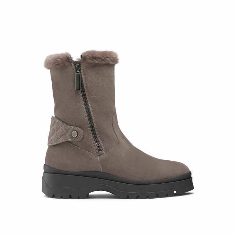 Trzewiki Russell And Bromley Arctic Damskie Brązowe | TCE7468XL