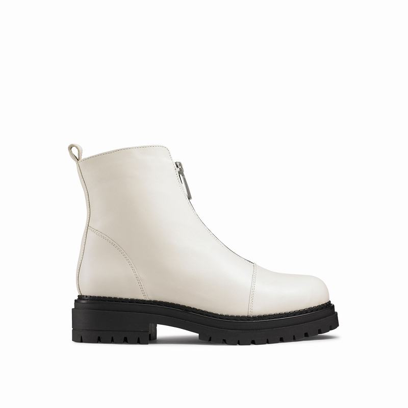 Trzewiki Russell And Bromley Conquest Damskie Białe | TPQ7810RG
