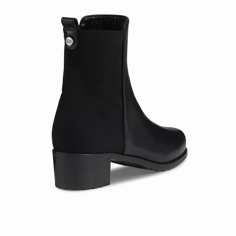 Trzewiki Russell And Bromley Demi Booty Damskie Czarne | MWJ4366RX