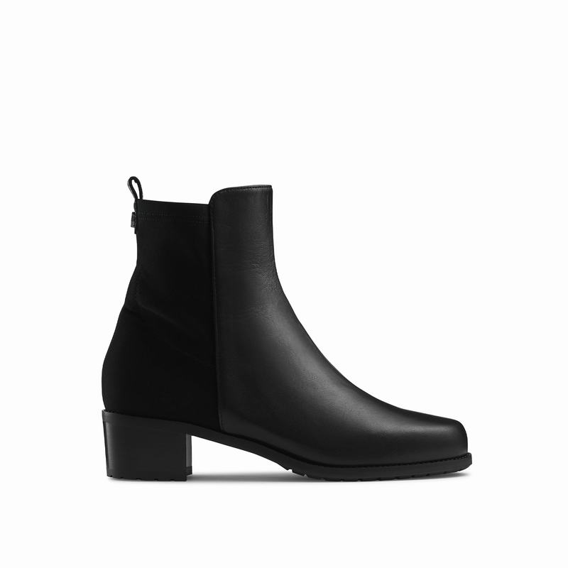 Trzewiki Russell And Bromley Demi Booty Damskie Czarne | MWJ4366RX