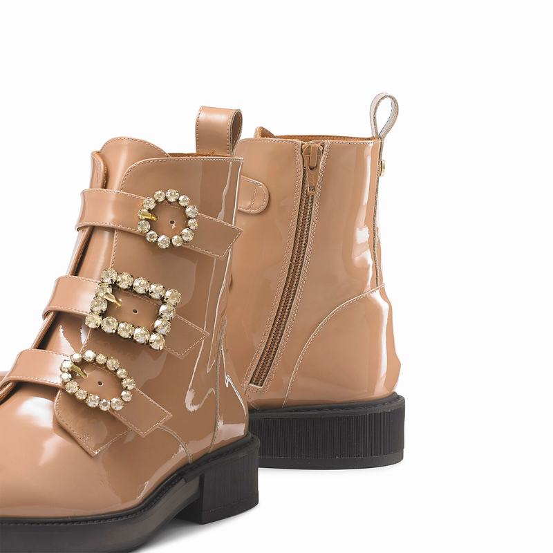 Trzewiki Russell And Bromley Glamorous Damskie Różowe | EQP4370BD