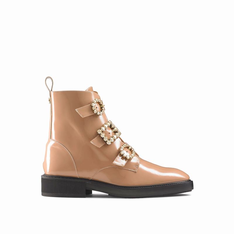 Trzewiki Russell And Bromley Glamorous Damskie Różowe | EQP4370BD