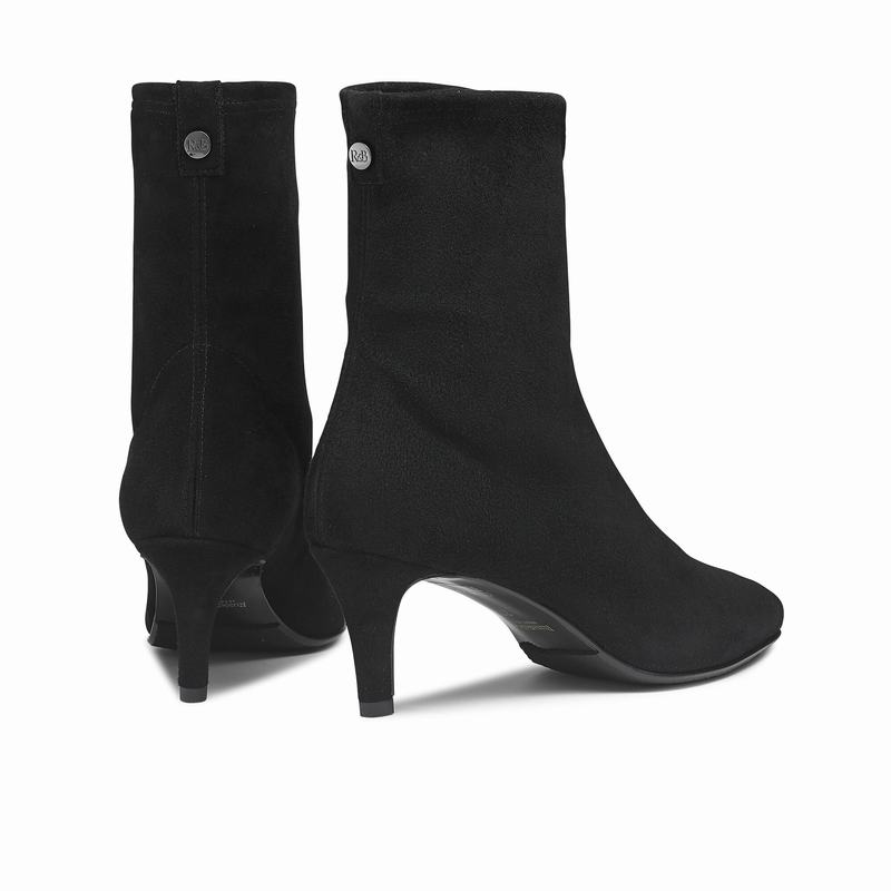 Trzewiki Russell And Bromley Hot Sox Damskie Czarne | JYX6071IB