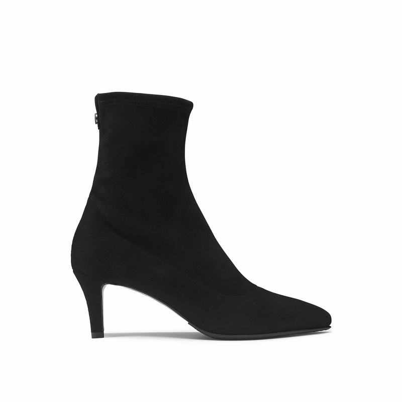 Trzewiki Russell And Bromley Hot Sox Damskie Czarne | JYX6071IB