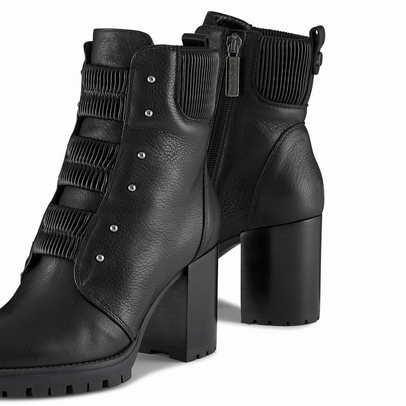 Trzewiki Russell And Bromley Icicle Damskie Czarne | TZX3349EZ