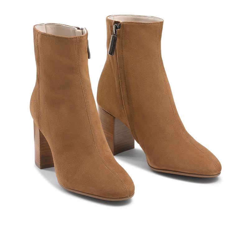 Trzewiki Russell And Bromley Katie Damskie Brązowe | QEO6647UH
