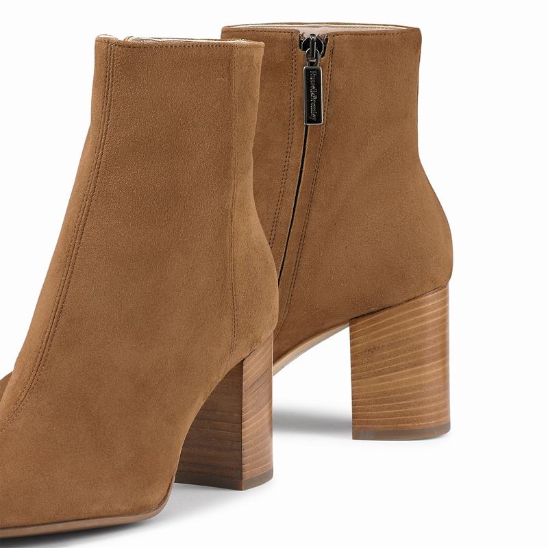 Trzewiki Russell And Bromley Katie Damskie Brązowe | QEO6647UH