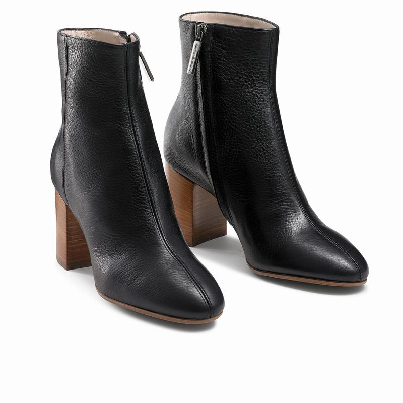 Trzewiki Russell And Bromley Katie Damskie Czarne | WTU7338JM