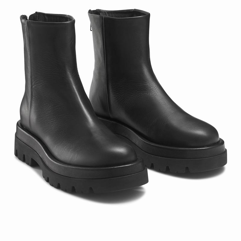 Trzewiki Russell And Bromley Peppa Damskie Czarne | MKZ8846FJ
