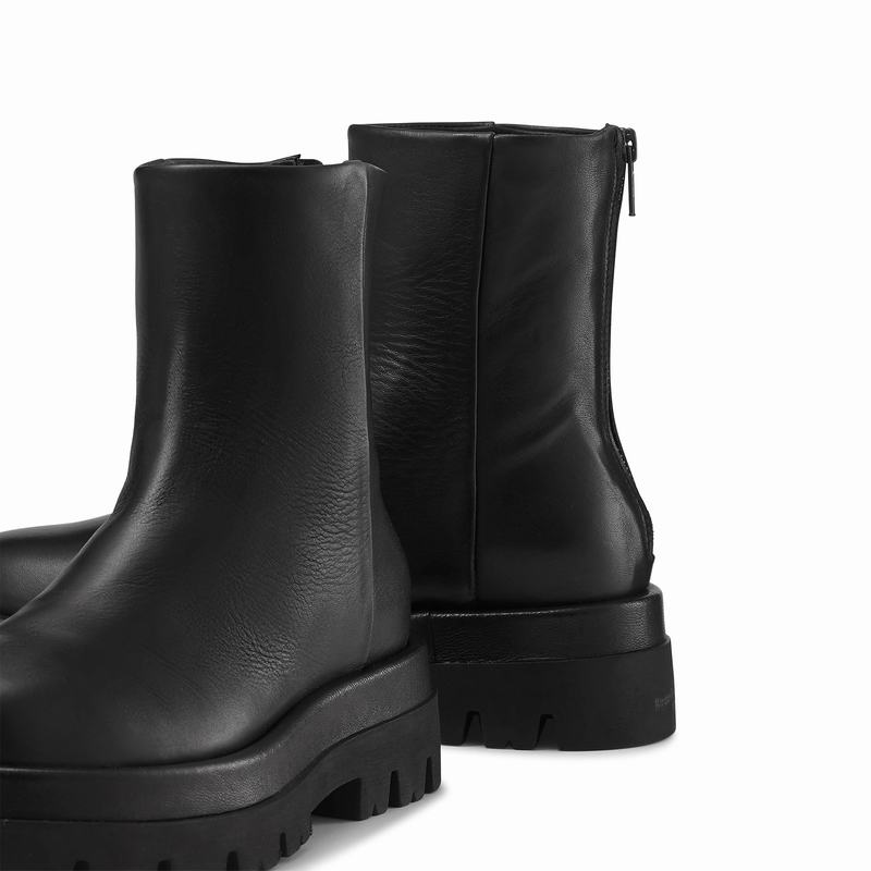Trzewiki Russell And Bromley Peppa Damskie Czarne | MKZ8846FJ