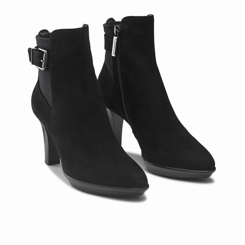 Trzewiki Russell And Bromley Raindrop Damskie Czarne | YUE9413UT