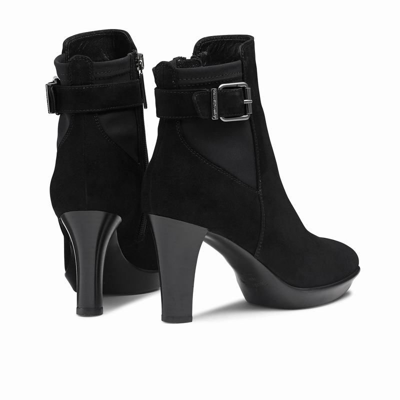 Trzewiki Russell And Bromley Raindrop Damskie Czarne | YUE9413UT