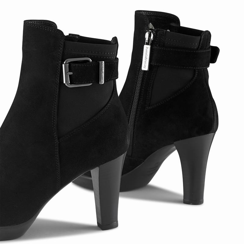 Trzewiki Russell And Bromley Raindrop Damskie Czarne | YUE9413UT