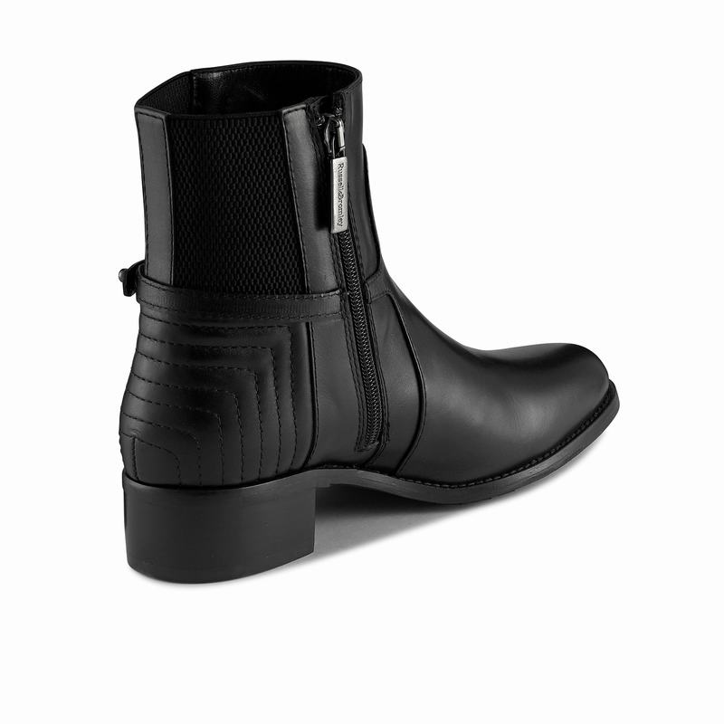 Trzewiki Russell And Bromley Rein Fall Damskie Czarne | BSR8374ST