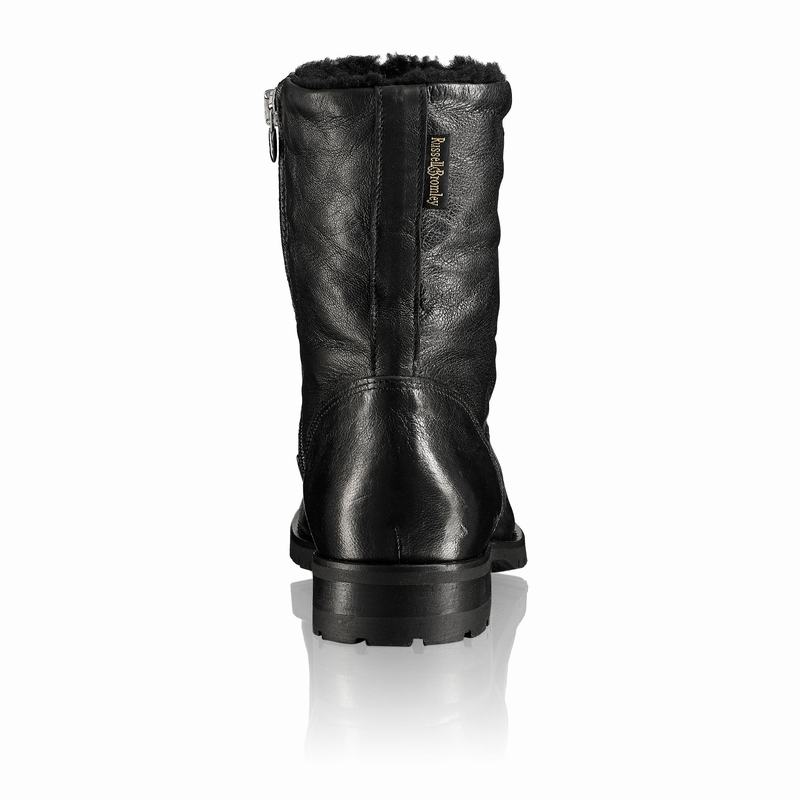 Trzewiki Russell And Bromley Teddy Damskie Czarne | CUS7369RR