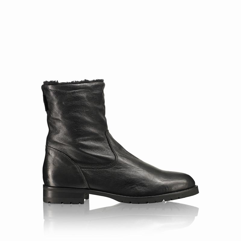 Trzewiki Russell And Bromley Teddy Damskie Czarne | CUS7369RR