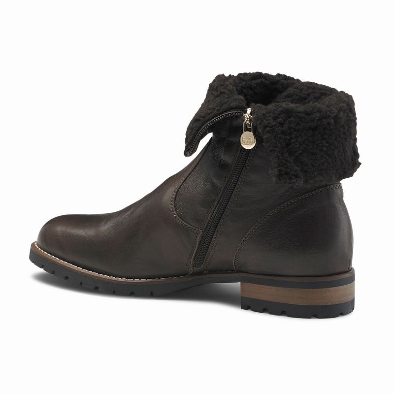 Trzewiki Russell And Bromley Teddy Damskie Brązowe | IHY863UT