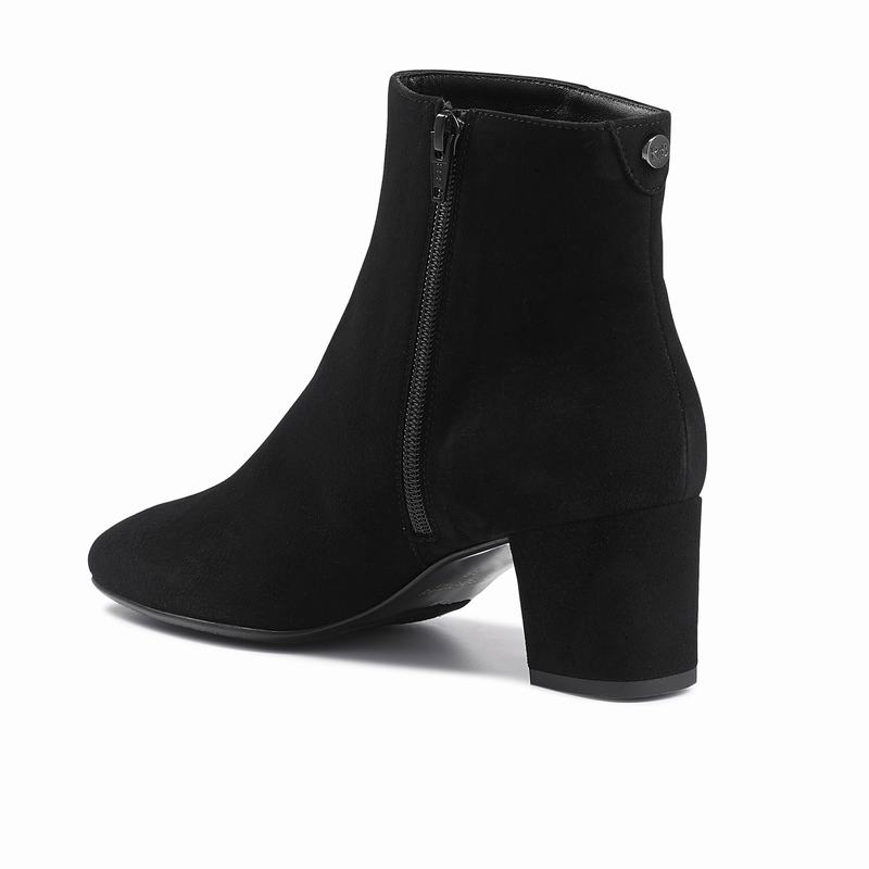 Trzewiki Russell And Bromley Trinity Damskie Czarne | BHI8837YV