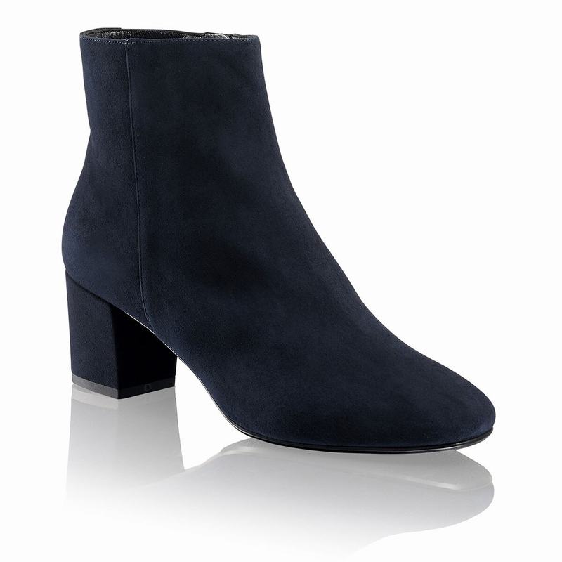 Trzewiki Russell And Bromley Trinity Damskie Niebieskie | BMT9740VM