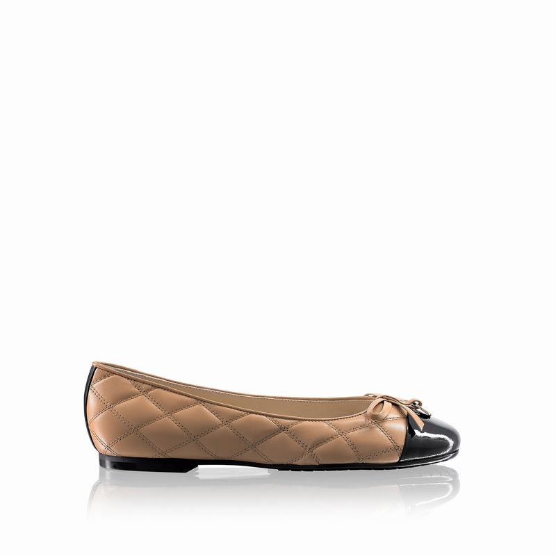 Baletki Russell And Bromley Charming Damskie Brązowe | MFE334UE