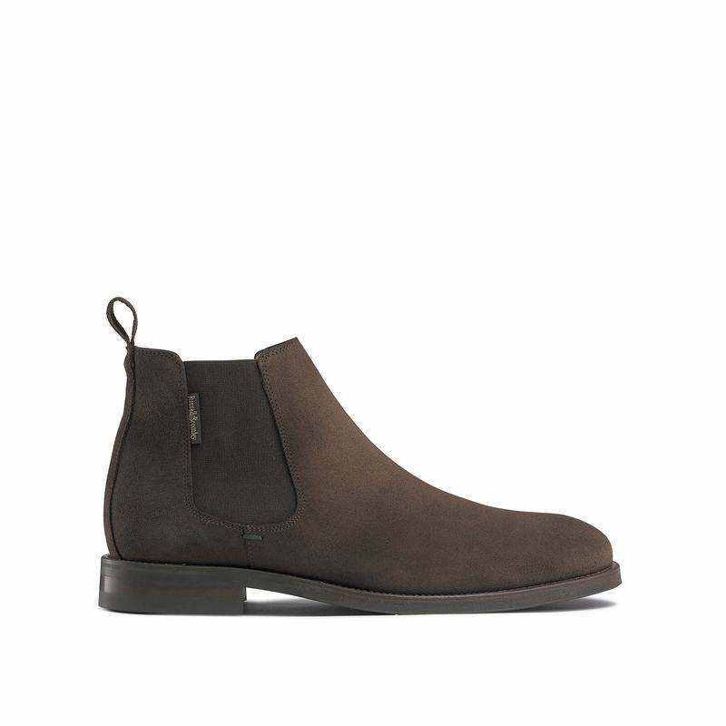 Buty Chelsea Russell And Bromley Burlington Męskie Brązowe | ELW687PW