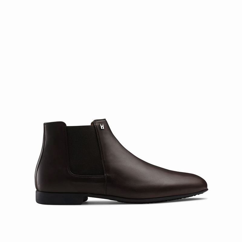 Buty Chelsea Russell And Bromley Discover Męskie Brązowe | BKX5986GV