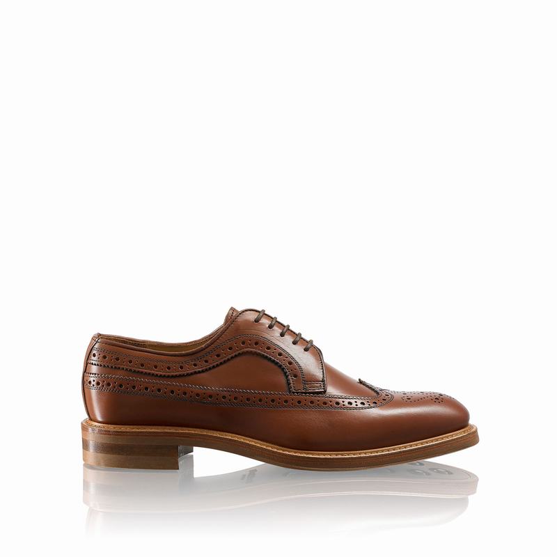 Buty Derby Russell And Bromley Southport Męskie Brązowe | BLN3222GQ