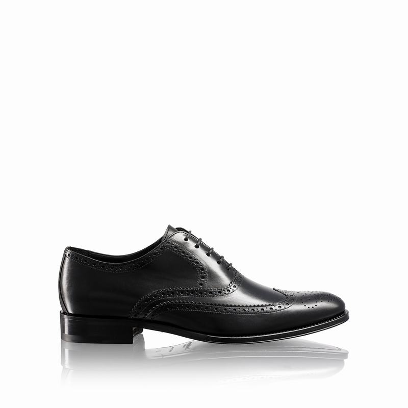 Buty Oksfordy Russell And Bromley Oak Męskie Czarne | INQ999YC